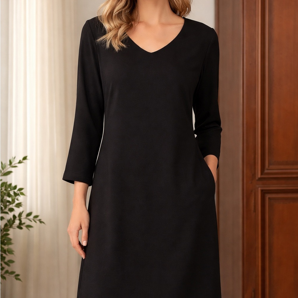 Hugo Buscati Charcoal Gray Dress